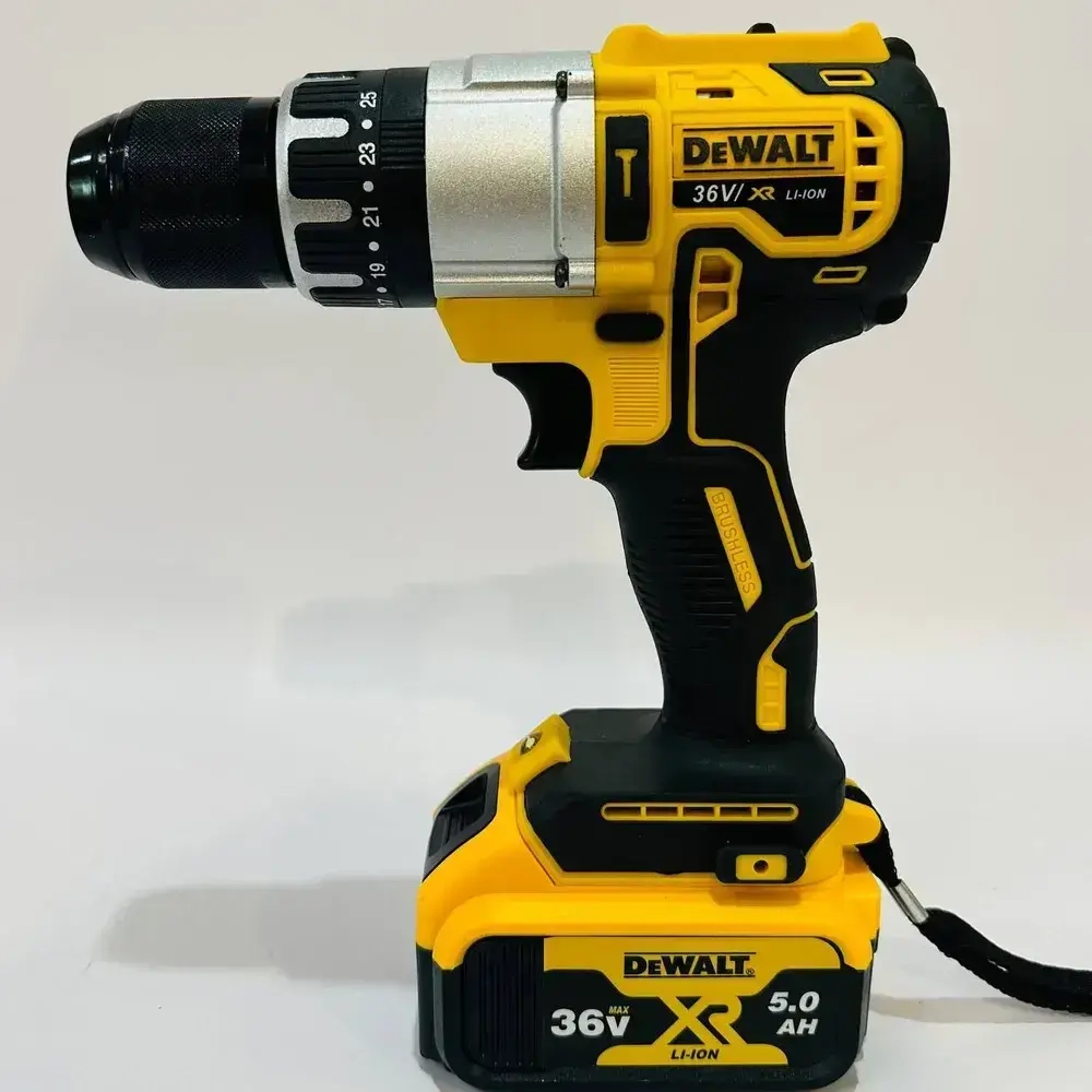 Набор 2в1 DeWalt аккумуляторные Шуруповерт бесщеточный 36B УШМ болгарка 36B