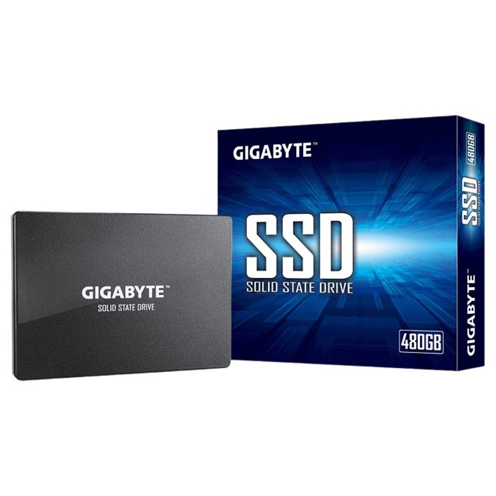 Жесткий диск SSD 2.5" 480Gb GIGABYTE GP-GSTFS, 550/480MBs, 70000 IOPS, TLC, SATA-III (GP-GSTFS31480GNTD)