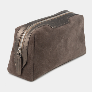 Несессер Trapèze из замши и кожи теленка, цвета латте