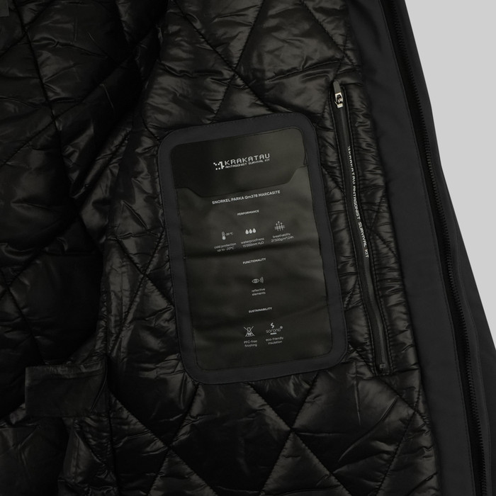 Парка мужская Krakatau QM378-2 Marcasite артикул:QM378-2 - купить в магазине Дайс