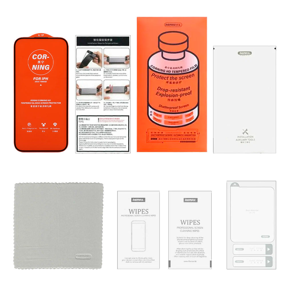 Защитное стекло 3D Remax GL-83 для Apple iPhone 16 Pro Max