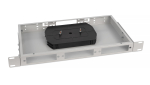 Кросс оптический стоечный  Cabeus FO-CS-19-3FP-GY