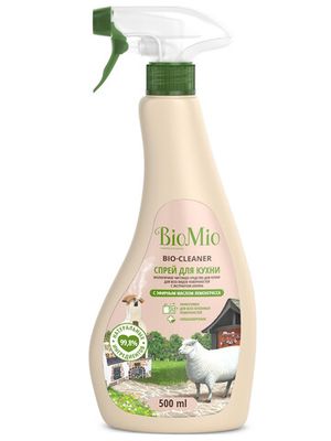 BioMio. BIO-KITCHEN CLEANER Экологичный чистящий спрей для кухни. Лемонграсс. 500 мл