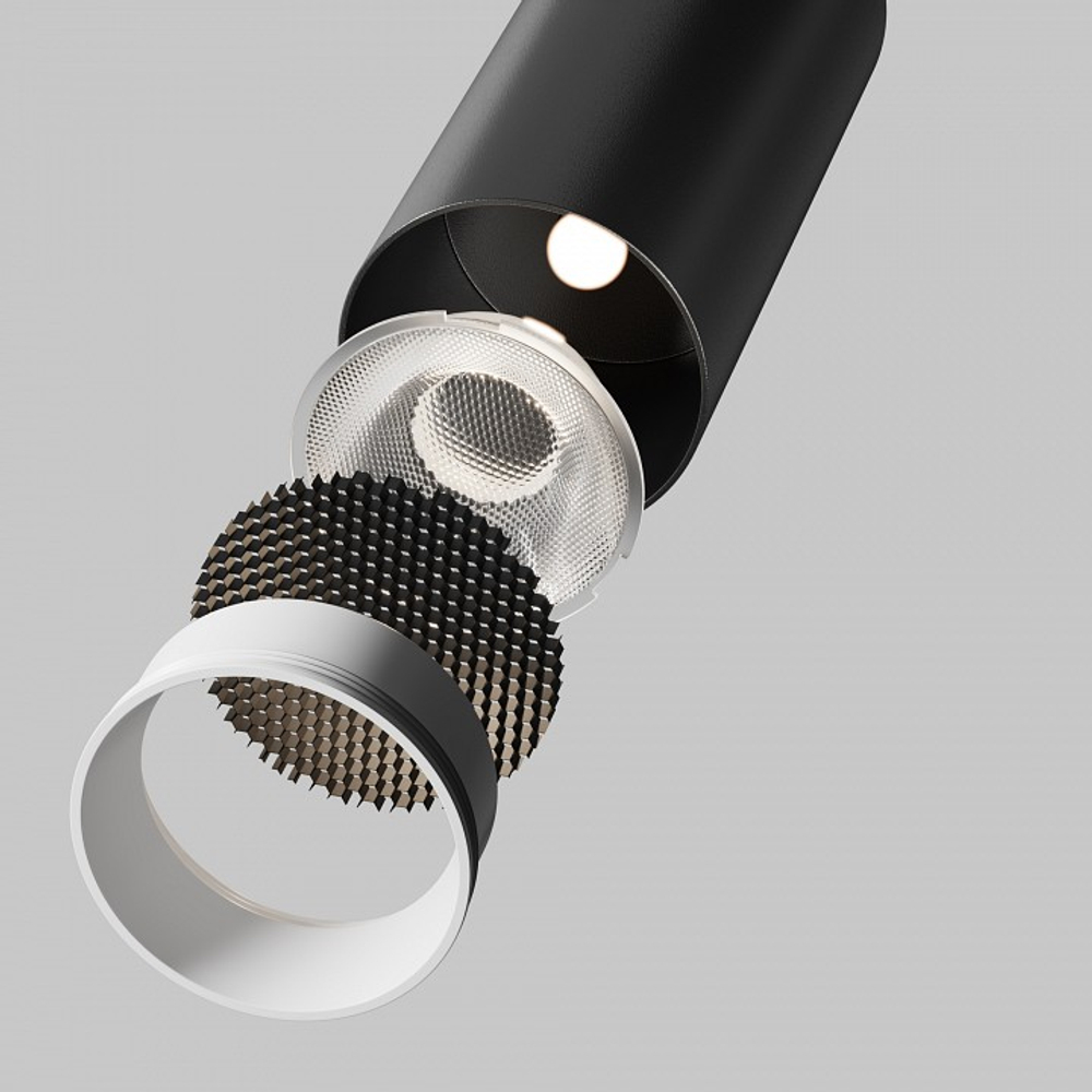 Светильник на штанге Maytoni Technical FOCUS LED C055CL-L12W4K-SS-B