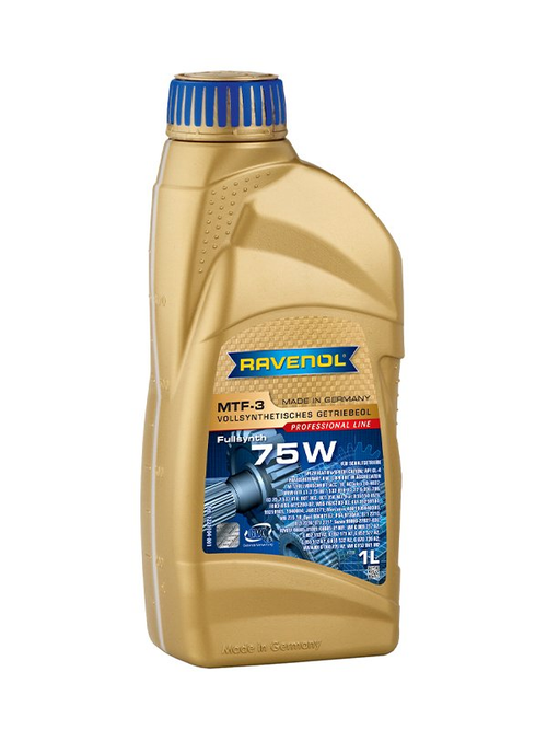 Трансмиссионное масло Ravenol MTF-3 75W GL-4, синтетическое, 1 л