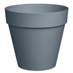 Горшок цветочный Tarragon 10л d280мм, со вставкой (серый)