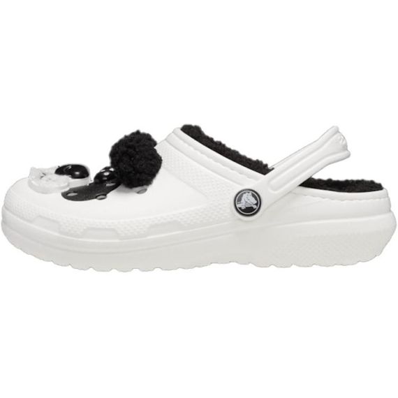 Crocs Classic Lined I Am Panda Bear 'White'