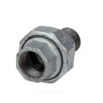 Соединитель прямой американка чугун оц Ду 15 (1/2") ВР/НР Fittex PLUS