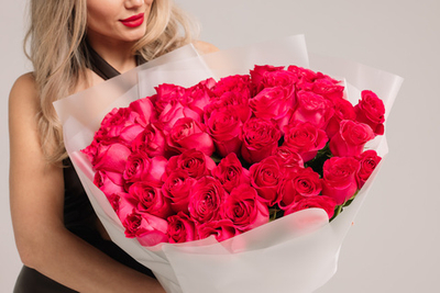 Букет «Розовый восторг»