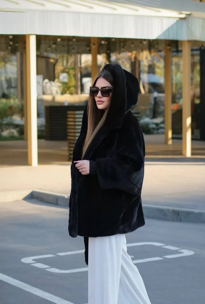 Шуба 18186-3 Фабрика Моды