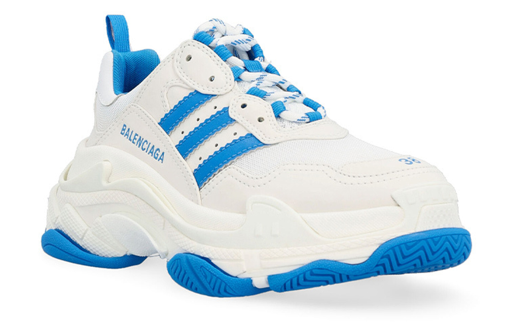Кроссовки Adidas Originals X Balenciaga Triple S Pu (Женская размерная сетка)