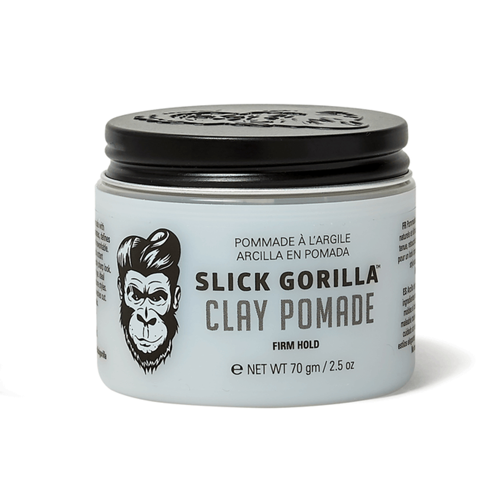 Slick Gorilla Clay Pomade, Глина для укладки, сильная  фиксация волос, 70 гр