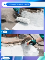 Гидроизоляционная лента Hydronix Texture - армирующая ткань для защиты от протечек. Гидроизоляция для ванны, кровли и любой поверхности. Используется совместно с жидкой резиной и мастикой