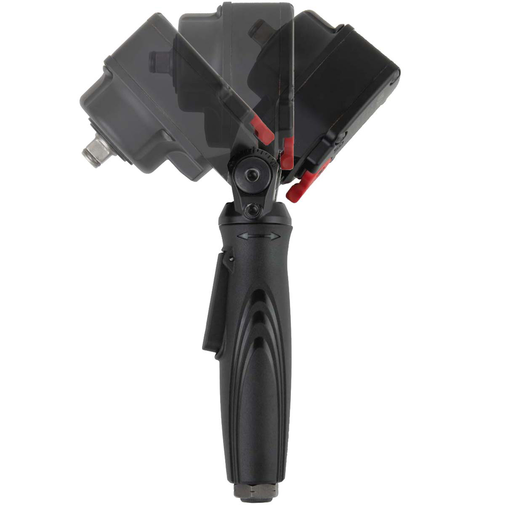 WDK-20435 Гайковерт пневматический ударный 1/2", 550 Нм,  TWIN TURBO