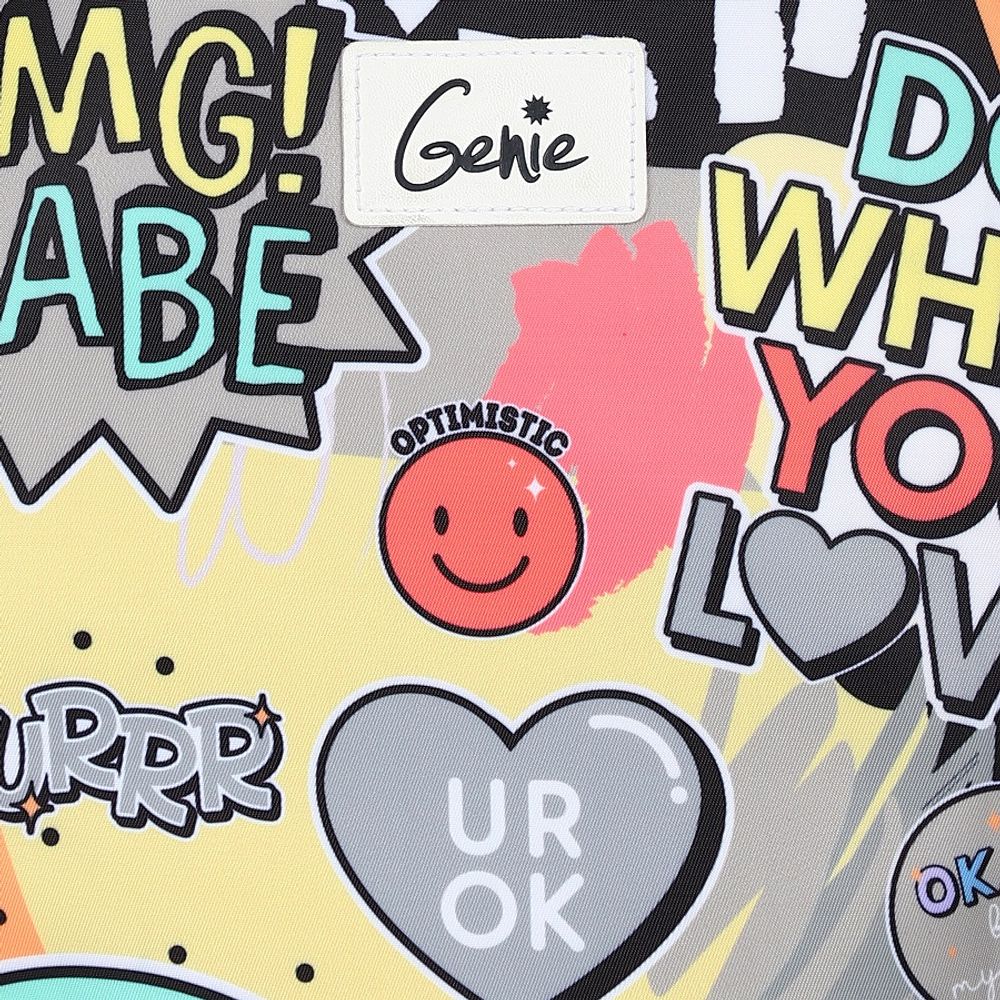 Рюкзак Safari Genie Cool DLX 19 SB Black, 48*33*23 см, 38л, 650 гр., 3отд., мини-косметичка