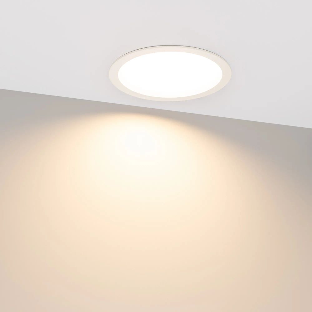 Светильник MS-DROP-BUILT-R158-30W Warm3000 (WH, 90 deg, 230V) (Arlight, IP54 Металл, 5 лет) 041464