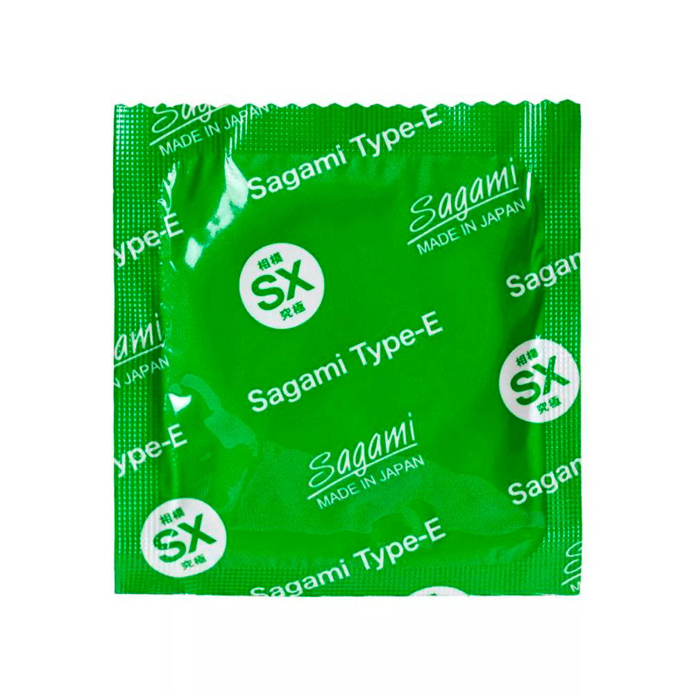 Sagami Xtreme Type-E - Презервативы латексные, с точечной текстурой, 1шт.