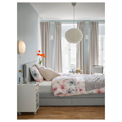 IKEA KALLBLIXT  (ИКЕА КАЛЛБЛИКСТ)  -  Настенный светильник, стационарная установка, белое стекло