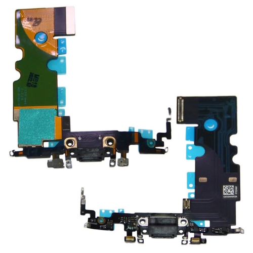 Шлейф для Apple iPhone SE (2022) на системный разъем/микрофон Черный