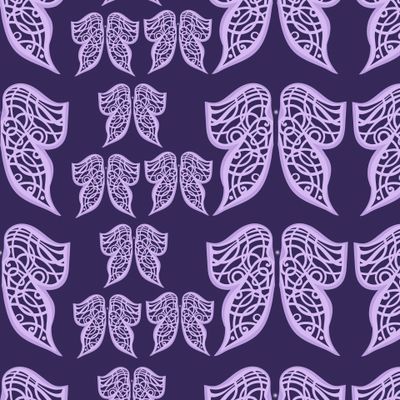 Seamless texture butterfly with beautiful wings.