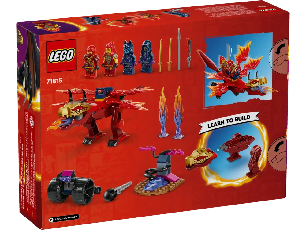 Конструктор LEGO Ninjago 71815 Битва дракона Кая