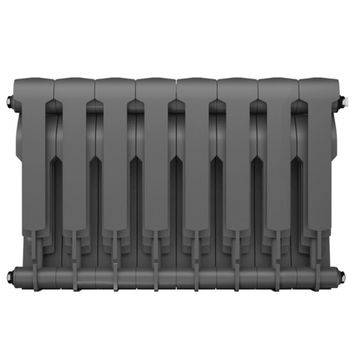 Биметаллический радиатор Royal Thermo BiLiner 350 Silver Satin - 8 секций