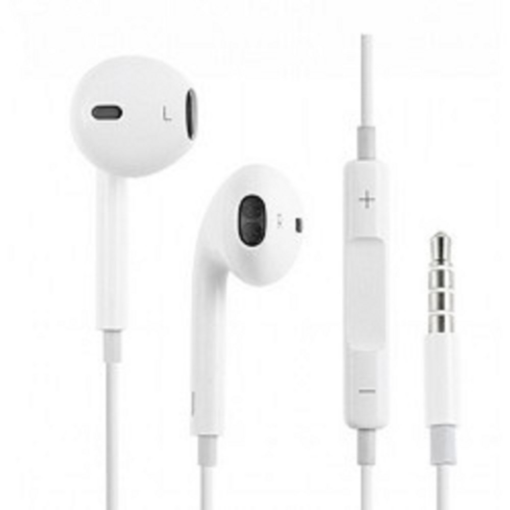 Apple EarPods with Remote and Mic  (3.5мм) MNHF2ZM/A