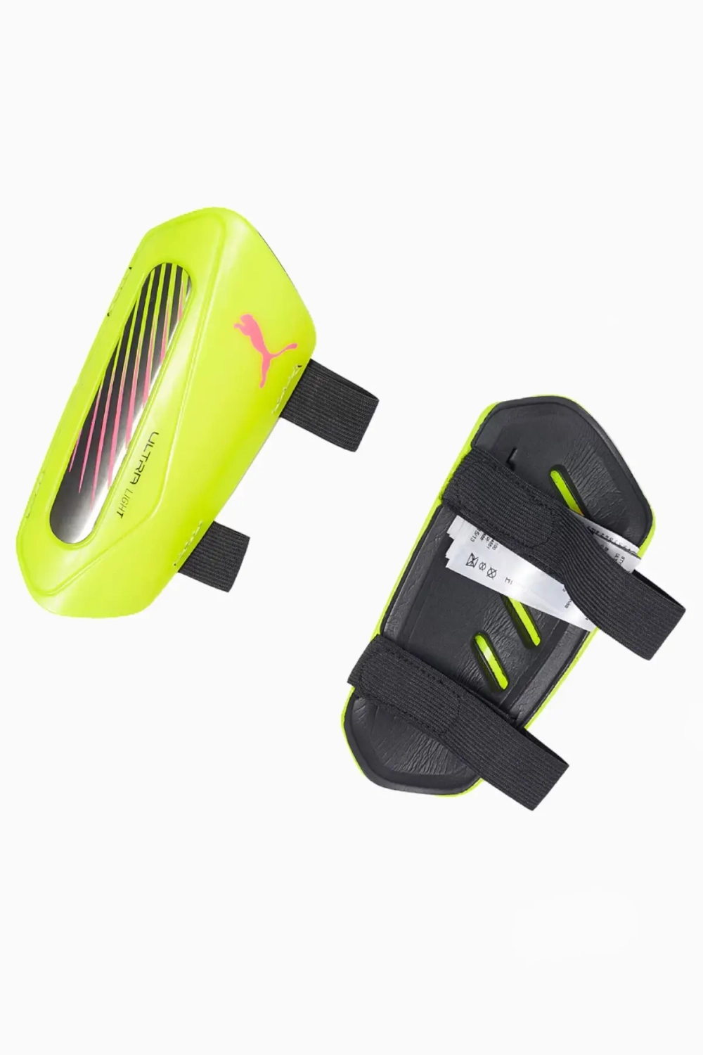 Футбольные щитки Puma Ultra Light Strap - желтый