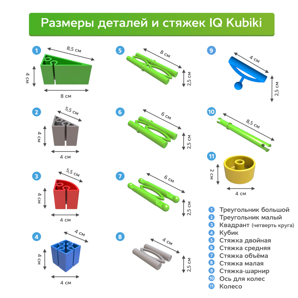 Набор дополнительных деталей [Стяжки]