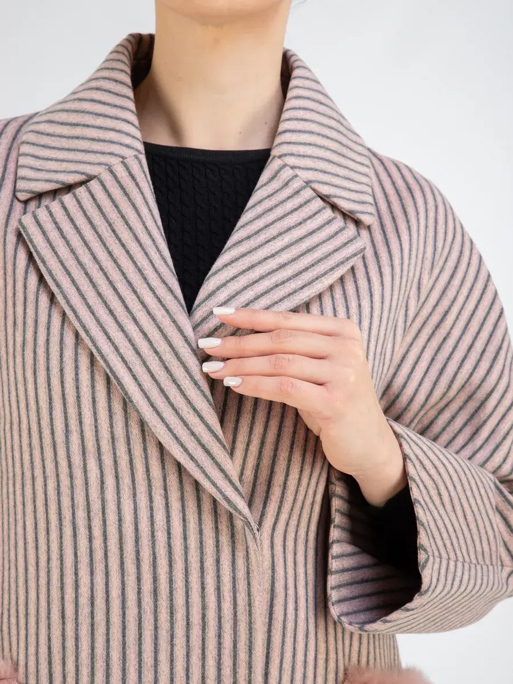 Пальто демисезонное короткое полупальто