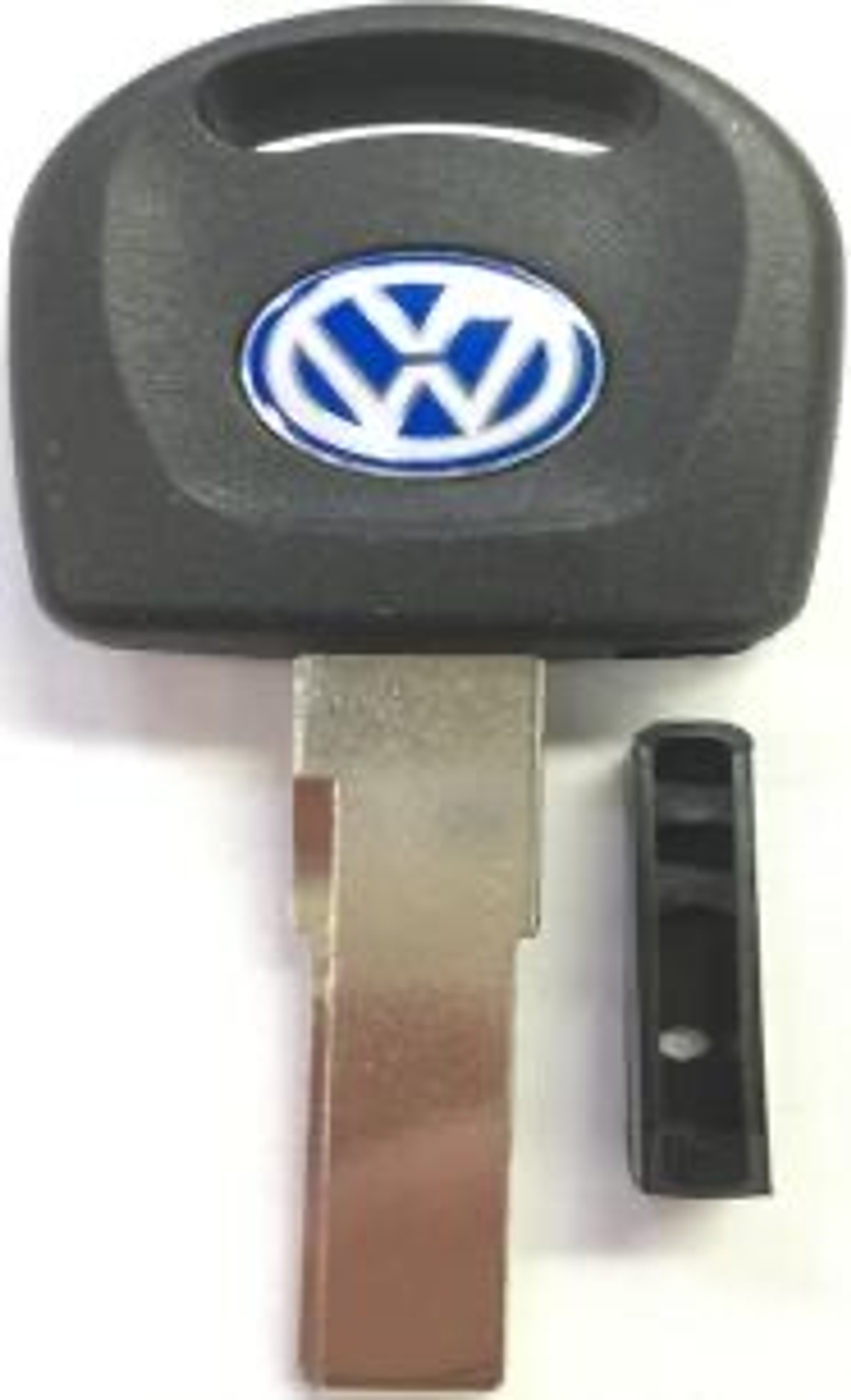 Заготовка автомобильного ключа 13052 Фольцваген / Шкода под чип верт. узк. HU162 КИТАЙ