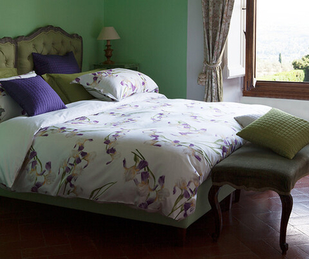 Постельное белье Signoria Firenze Pantelleria 002 lilac бело-синее