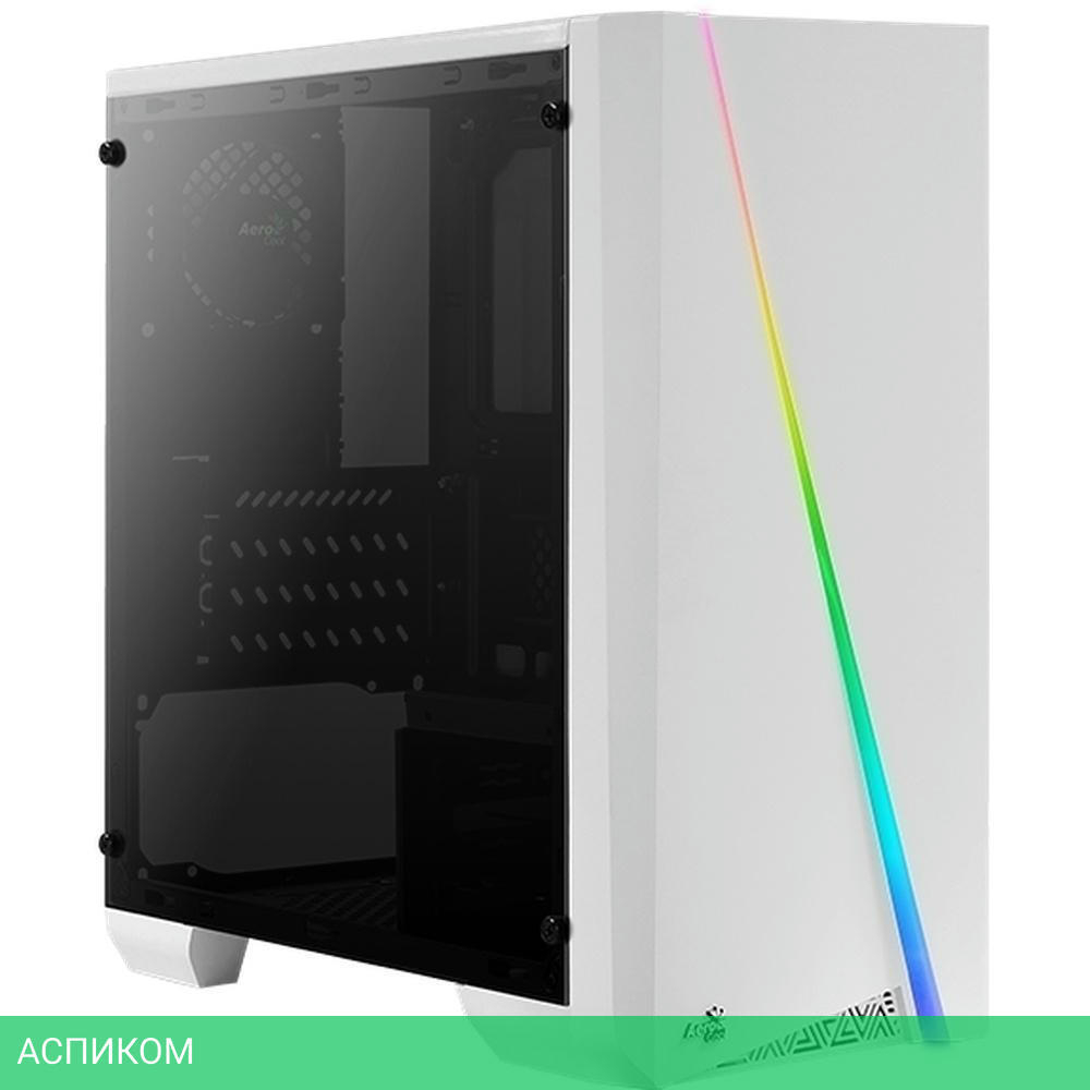 Корпус AeroCool MicroATX без БП Cylon Mini White