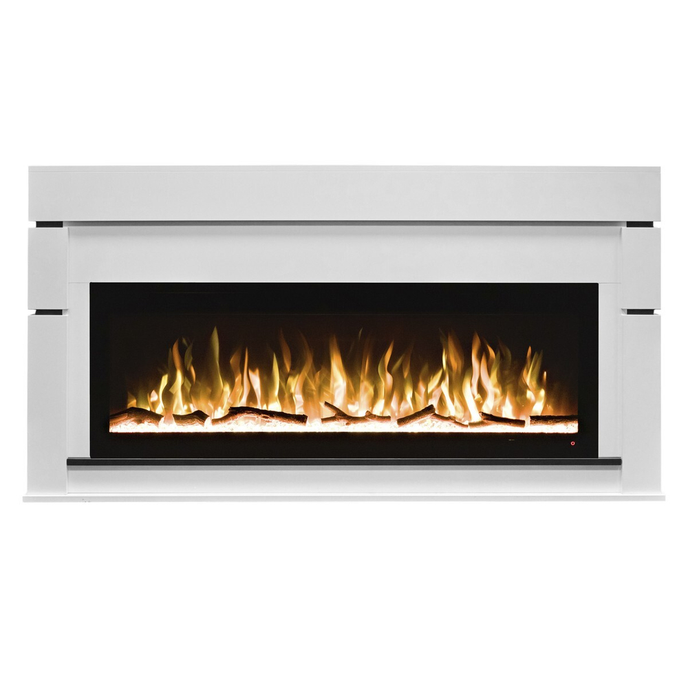 ЛИНДОС R SF50/T50 WT-LCB510/BL-LCB917 БЕЛЫЙ/УНИ НЕРО + SAFITA Электрокамин