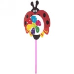 Ветрячок d-25 см «Божья коровка» 55 см