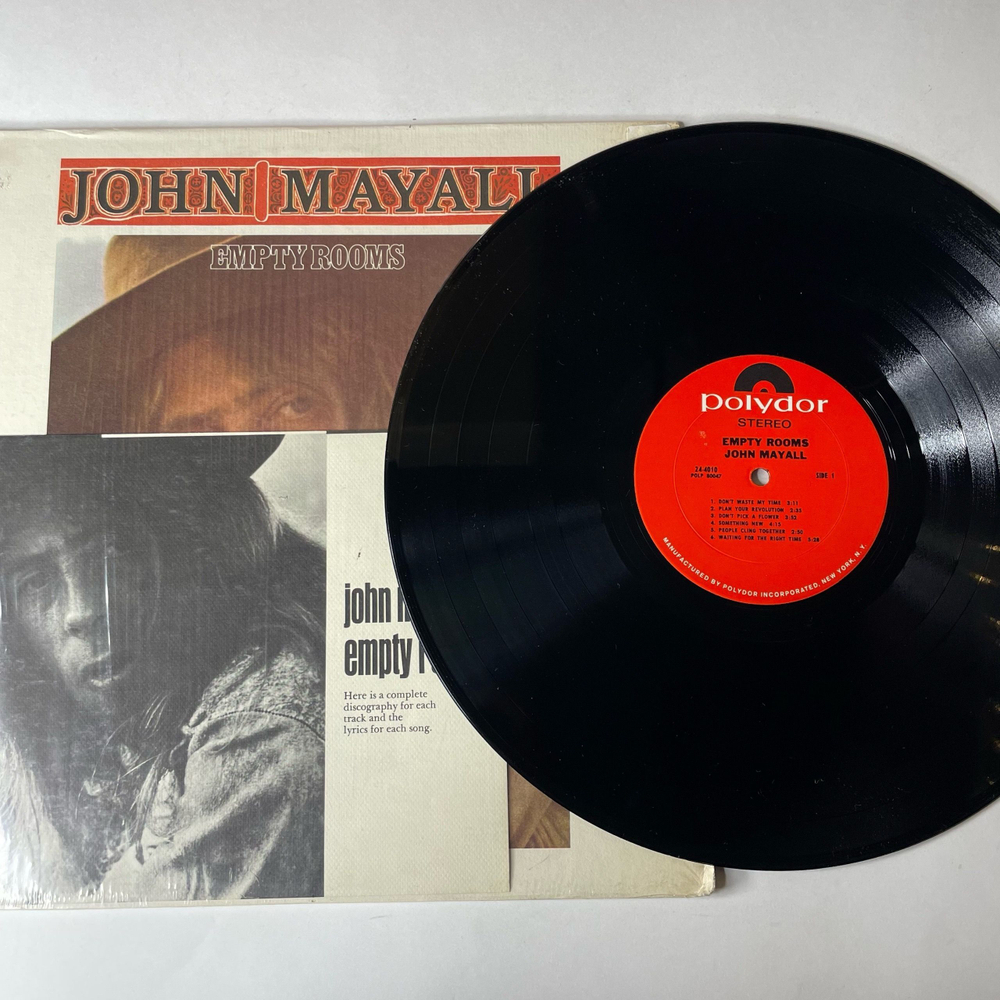 Винтажная виниловая пластинка LP John Mayall Empty Rooms (США 1970)