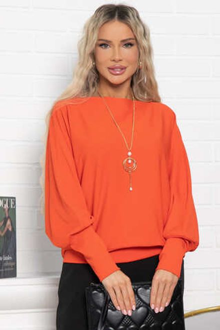 Блуза Муза (оранжевая) Б15044-5М LT Collection