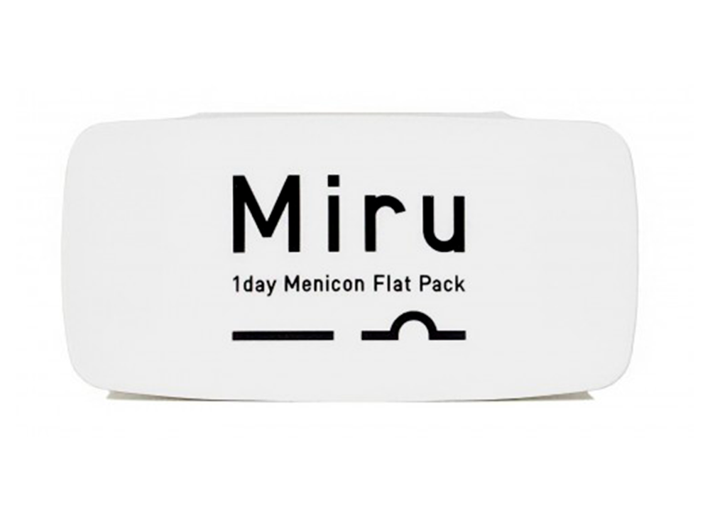 Однодневные контактные линзы MIRU 1 DAY FLAT PACK