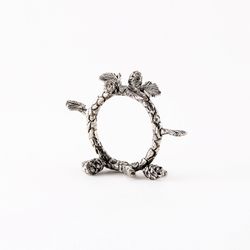 Кольцо для салфеток "Шишки"