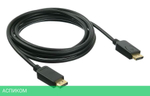 Кабель Buro v 1.2 DisplayPort (m)/DisplayPort (m) 2м позолоченные контакты черный (BHP DPP_1.2-2)