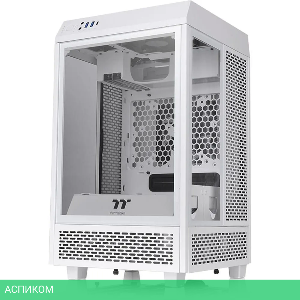 Корпус Thermaltake The Tower 100 Mini белый (CA-1R3-00S6WN-00)