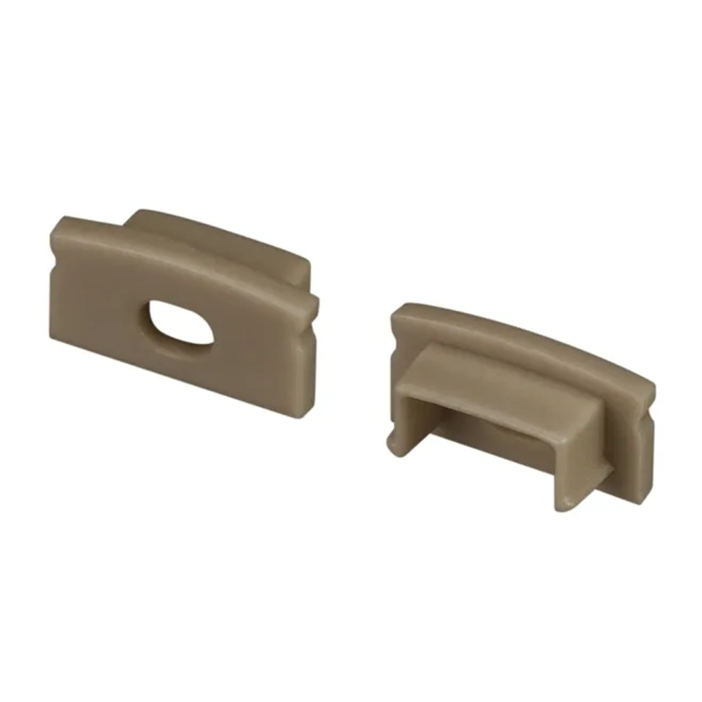 Заглушка LINE-1708 OLIVE GREY с отверстием (Arlight, Пластик) 038632
