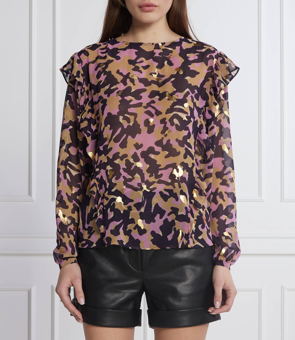 блузка c_inza BOSS BLACK - разноцветная(50483502)