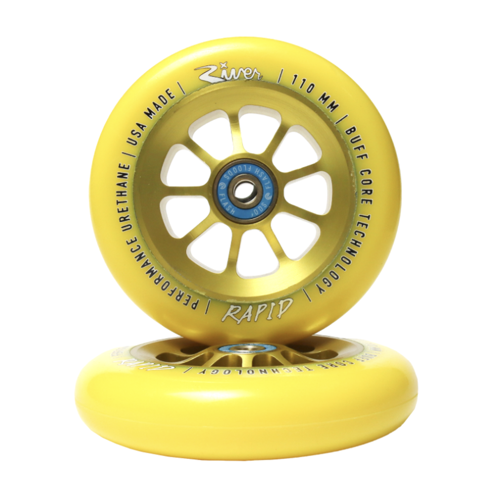 Колеса River Rapid (110мм, желтый)