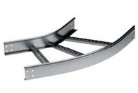 Угол горизонтальный 45º 80x600 R300, цинк-ламельный