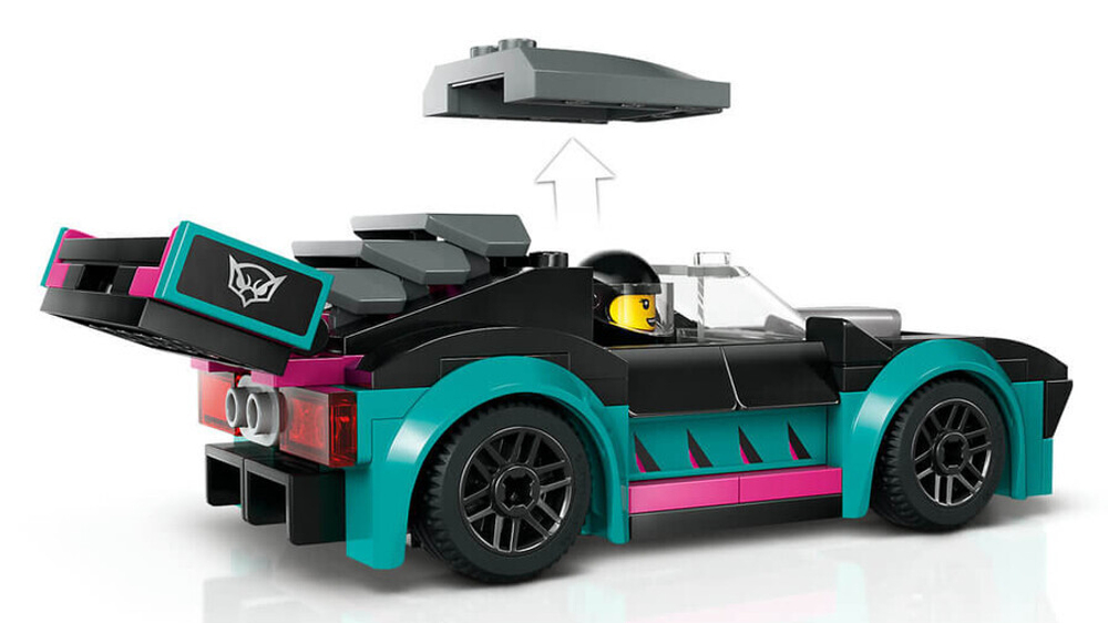 Конструктор LEGO City 60406 Гоночный автомобиль и автовоз