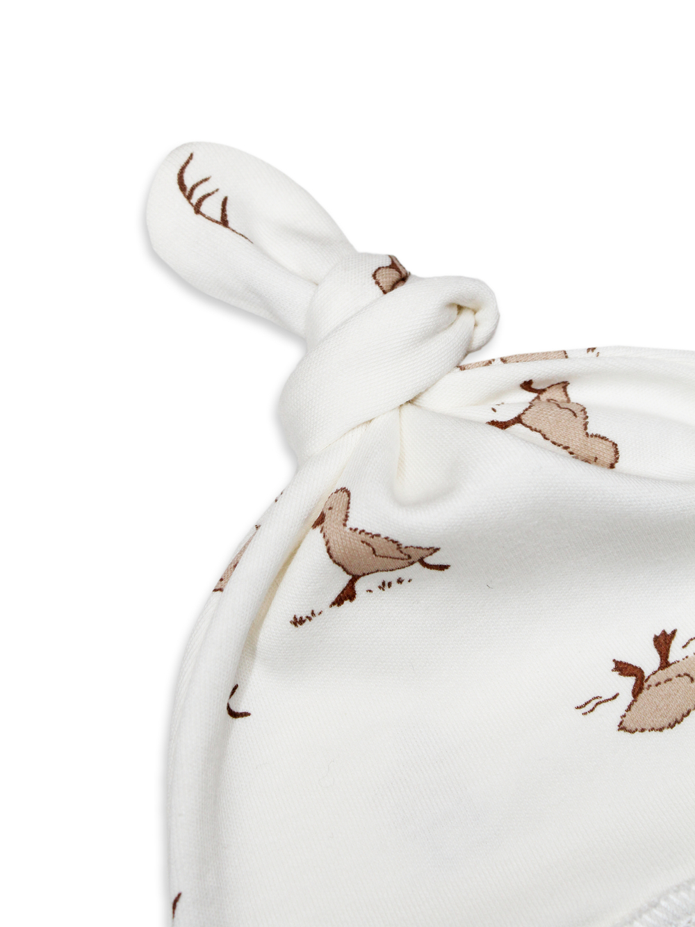 Шапочка Узелок Утята Экрю RinaAmari