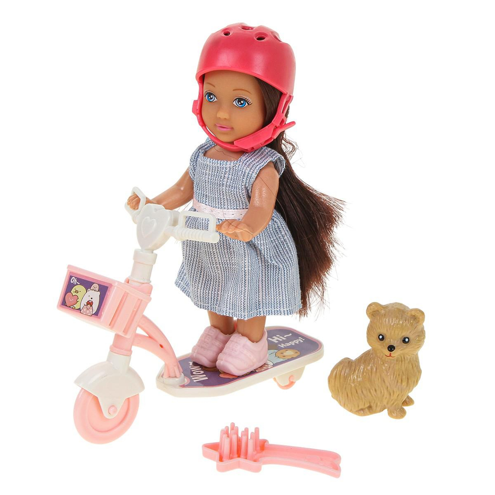 Кукла тип модница с аксесс. коробка 4604