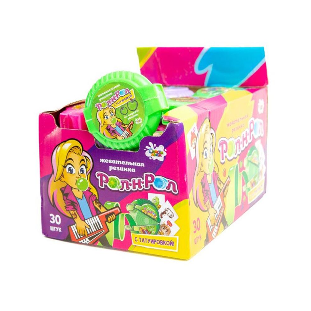 Жевательная резинка с Тату "Ролн-Рол" 10г