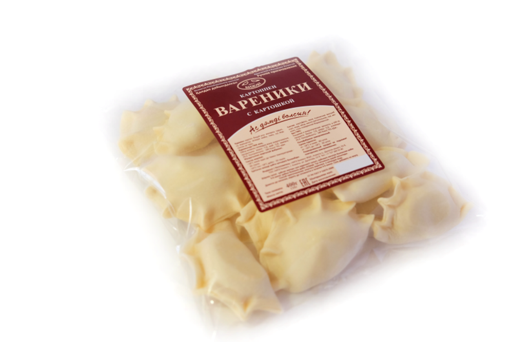 Вареники с картошкой 400 гр "Бижан"